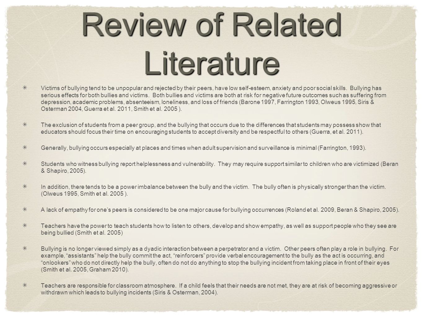 Review of related literature on android